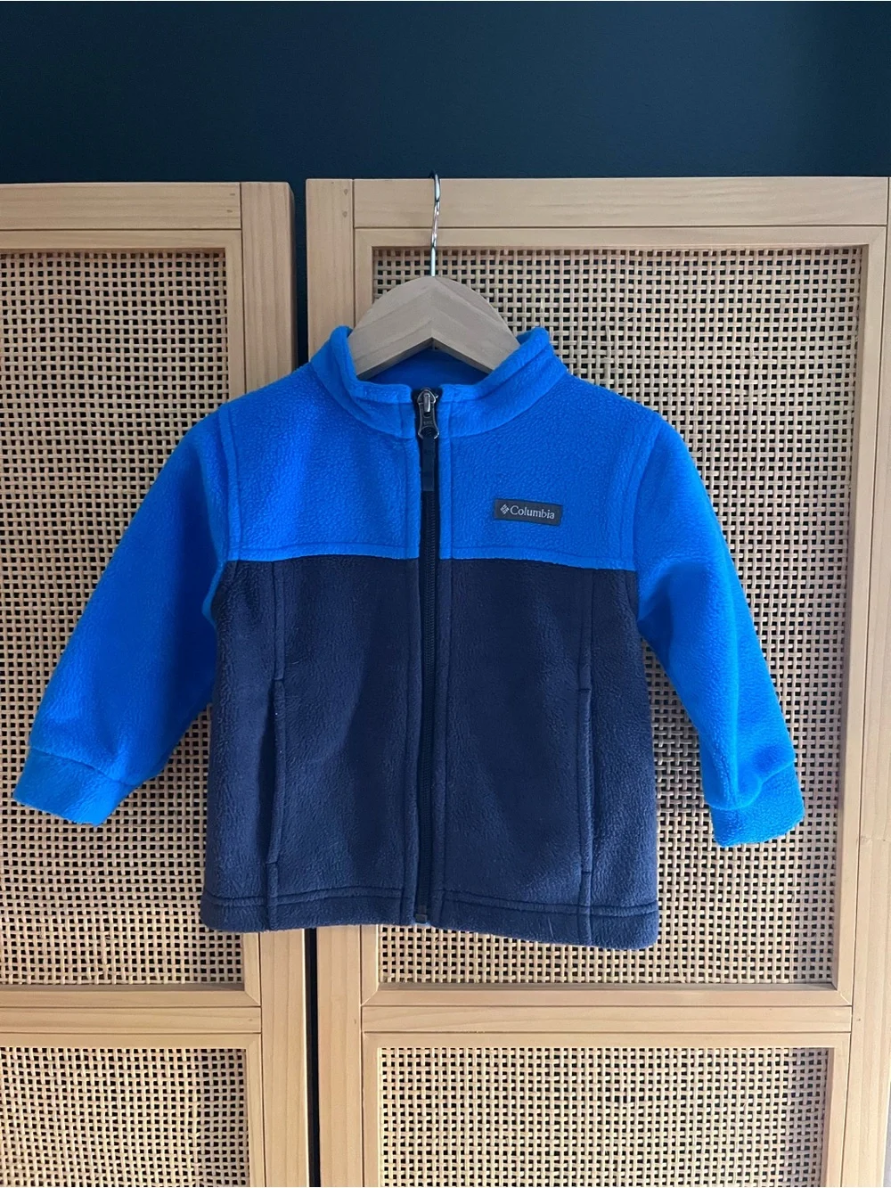 Columbia 12-18M Blue Fleece Jacket